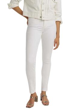Jeans Levis 311 Skinny Branco Mulher