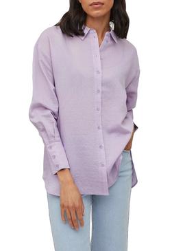 Camisa Vila Valia Lila Para Mulher
