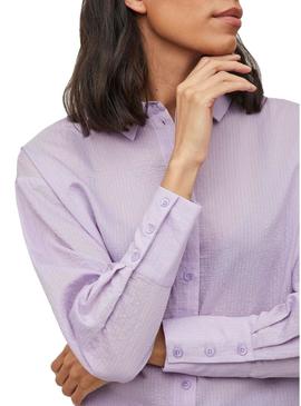 Camisa Vila Valia Lila Para Mulher