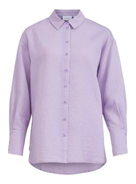 Camisa Vila Valia Lila Para Mulher