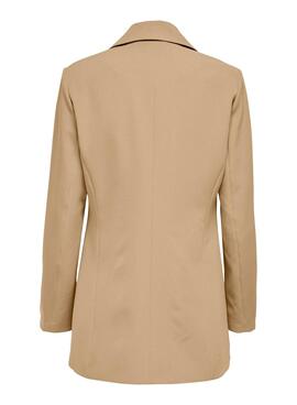 Blazer Only Maia Camel Para Mulher