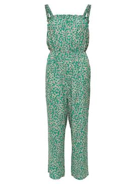 Jumpsuit Only Fuchsia Life Strap Estampado Verde Mulher