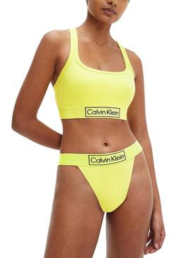 Soutien Calvin Klein Unlined Verde Para Mulher