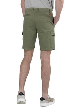 Bermuda El Pulpo Patch Cargo Verde Homem