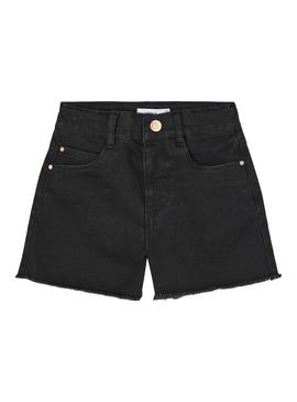 Short Jeans Name It Frandi Preto para Menina