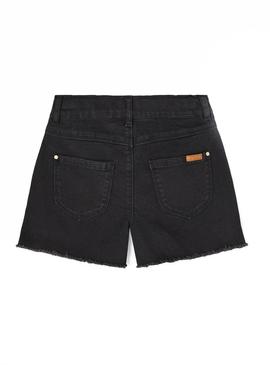 Short Jeans Name It Frandi Preto para Menina