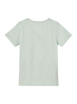 T-Shirt Name It Florence Jaula Verde para Menina