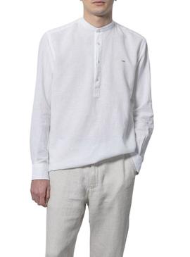 Camisa Klout Polera Quartzo Branco para Homem