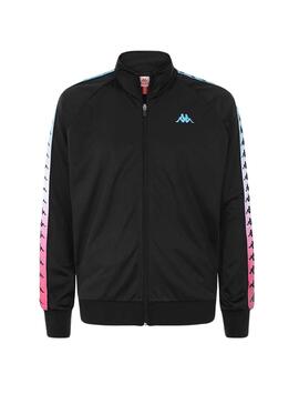 Casaca Kappa Anniston Degrade Preto para Homem