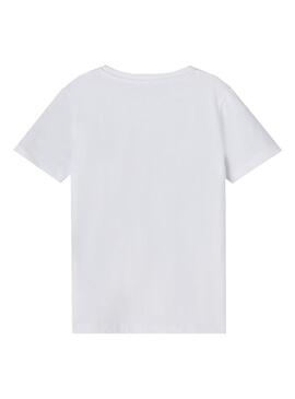 T-Shirt Name It x Minecraft Branco para Menino