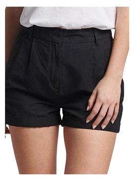 Short Superdry Studios Preto para Mulher