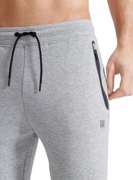 Pantalón Superdry Code Tech Cinza para Homem