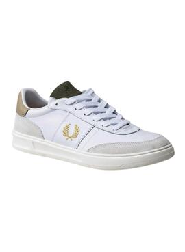 Sapatilhas Fred Perry B400 Brancos para Homem