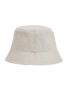 Chapéu Tommy Hilfiger Bucket Bege para Homem