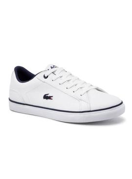 Sapatilhas Lacoste Lerond Brancos Menino