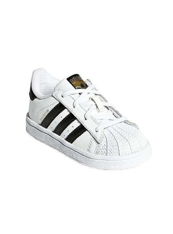 Adidas Superstar Preto Com Branco