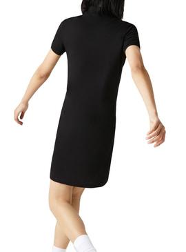 Vestido Lacoste Polo Preto para Mulher