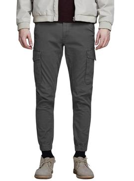 Calças Jack & Jones Paul Flake Cargo Cinza