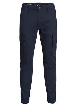 Calças Jack & Jones Paul Flake Cargo Azul Marinho