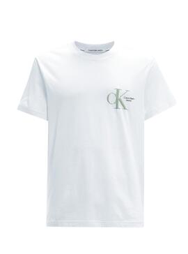 T-Shirt Calvin Klein Dynamic Branco para Homem