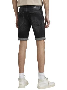 Bermuda Denim G-Star 3301 Slim Preto para Homem