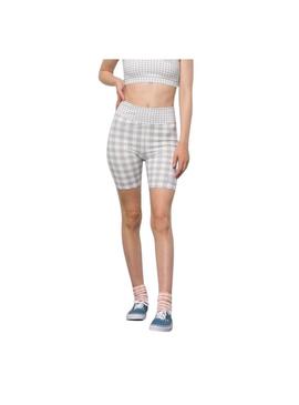 Leggings Ciclistas Vans Mixed Up Gingham Malva Mulher