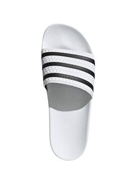 Chinelos Adidas Adilette Branco para Mulher e Homem