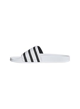 Chinelos Adidas Adilette Branco para Mulher e Homem