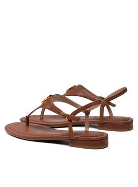 Sandálias Polo Ralph Lauren Ellington marrom Mulher