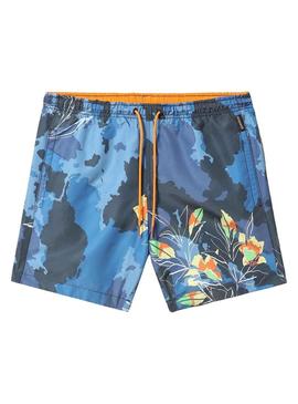 Swimsuit Napapijri Vail Estampado Azul para Homem