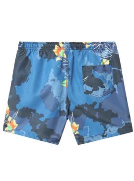 Swimsuit Napapijri Vail Estampado Azul para Homem