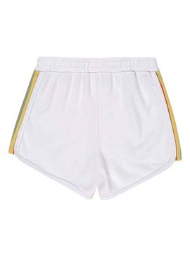 Short Levis French Terry Branco para Menina