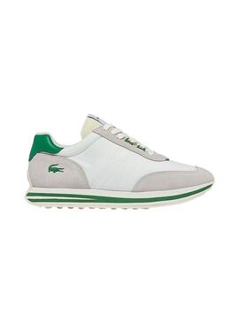 Sapatilhas Lacoste L Spin Branco e Verde Homem