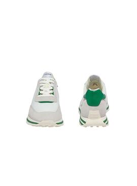 Sapatilhas Lacoste L Spin Branco e Verde Homem