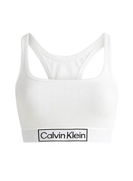 Soutien Calvin Klein Unlined Branco para Mulher