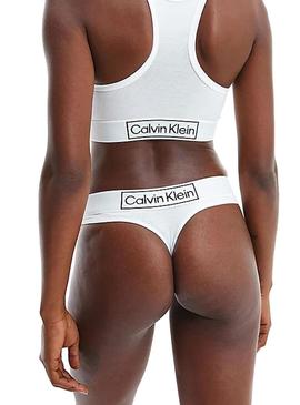 Calcinha Calvin Klein Branco para Mulher