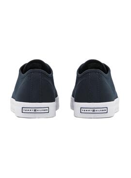 Sapatilhas Tommy Hilfiger Essential Azul Marinho Mulher