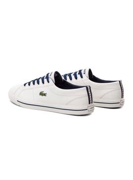Sapato Lacoste Riberac Branco Menino