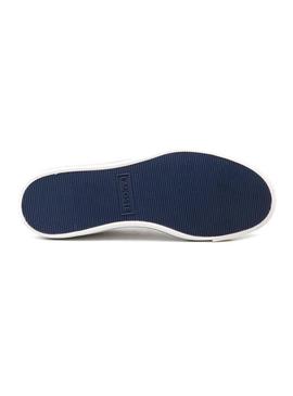 Sapato Lacoste Riberac Branco Menino