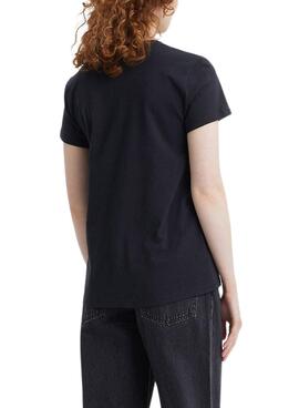 T-Shirt Levis The Perfect 501 Preto para Mulher