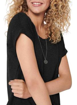 T-Shirt Only Moster Preto para Mulher