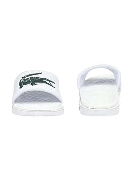 lacoste white sandals
