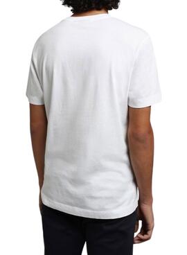 T-Shirt Napapijri Ayas Branco para Homem