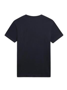 T-Shirt Napapijri Ayas Azul Marinho para Homem