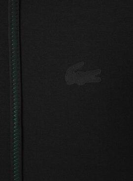 Sweat Lacoste Capuz Preto para Mulher