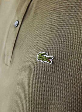 Polo Lacoste Slim Fit Verde Homem