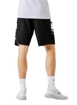 Bermuda Lacoste Sport Preto para Homem