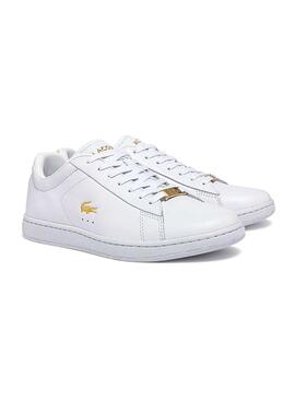 Sapatilhas Lacoste Carnaby Evo Brancos Mulher