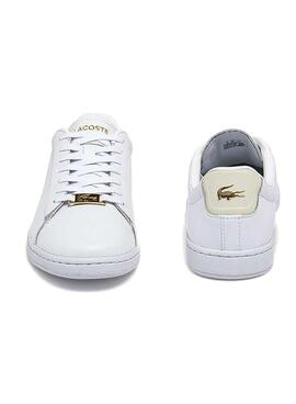 Sapatilhas Lacoste Carnaby Evo Brancos Mulher