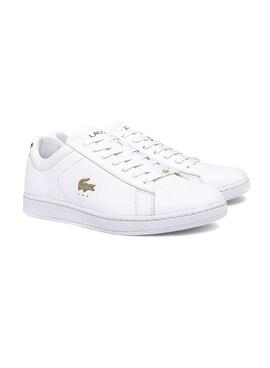 Sapatilhas Lacoste Carnaby Evo Brancos para Homem